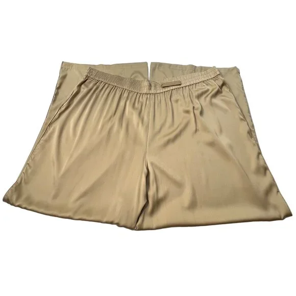 SKIMS Silk Pajama PANTS ONLY in Beige - Picture 6 of 12